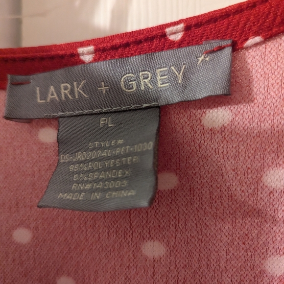 Red and White Polka Dot Dress - Picture 3 of 3